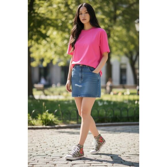 Y2K Coach Q506 Birch Mid-Top Embroidered Signature Sneaker Size 8.5B - Picture 9 of 9